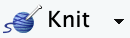 knit button